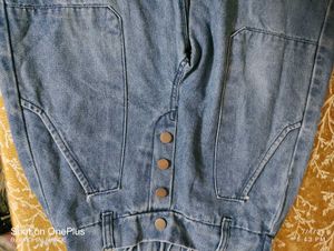 Wide Leg Denim Jeans