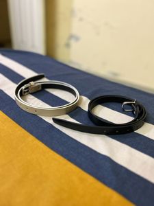 SIDEWOK black And White Belt