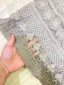 Chicken Net Wide Leg Plazo
