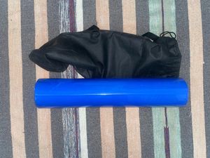 Hrx Yoga Pants + Blue Yoga Mat