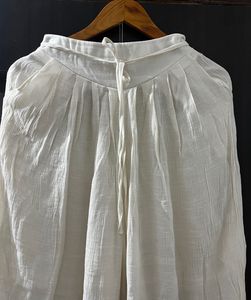 Wide Leg White Pants