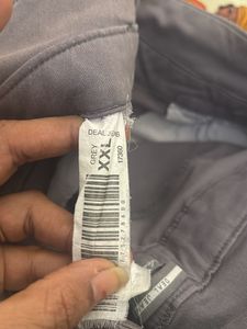 Very Smart Grey Color  High Waist Jeans