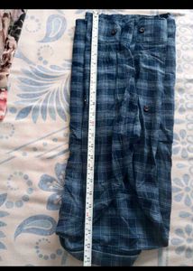 BIG SALE  Checked Blue Shirt