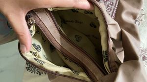 Nude Brown Handbag