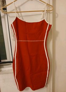 Ginger Red Sporty Dress
