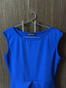 Miss Tly Royal Blue Mini Dress