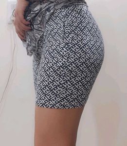Black And White Shorts