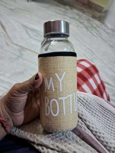 Glass Bottle With Pouch