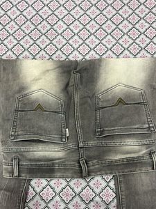 Stylish Grey Denim Jeans