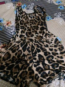 Leopard Print Romper