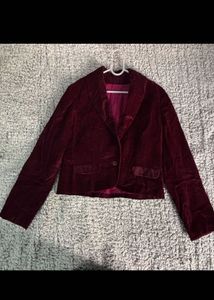 Deep Maroon Blazer
