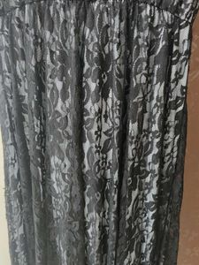 Black Lace Maxi Dress