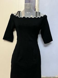 Korean Pintrest Black Designer One Piece
