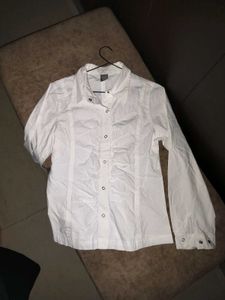 White Button-Down Shirt
