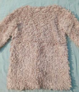 Faux Fur Light Pink Jacket 🩷