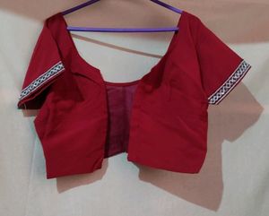 Bridal Maroon Saree.💫