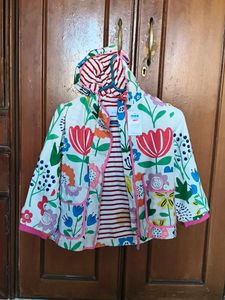 Cute Floral Kids Jacket