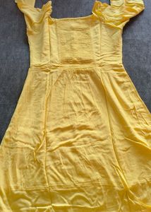 One Pc Yellow Dress