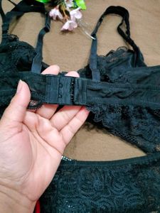 Black Net Bikini Set 👙