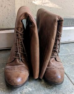 Genuine Soft Leather Long Boots