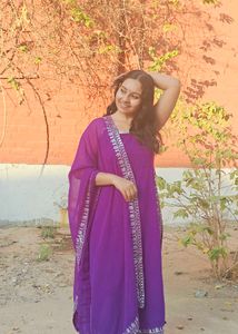 Purple Salwar Suit
