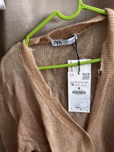 Zara Women Little Transparent Sweater