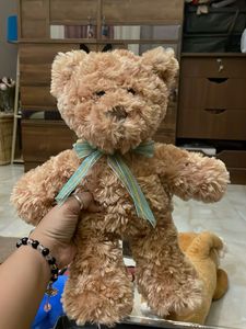 Cute Plush Teddy Bear with Ribbon