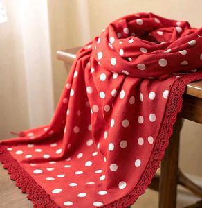 Beautiful Cotton Scarf With Laces Combo Of 2
