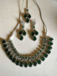 Emerald Green Jewelry Set