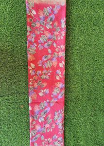 Floral Print Banarasi Silk Sarees - Set Of 7