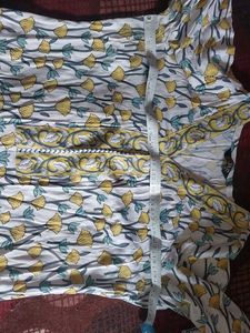 2 Pure Cotton Kurtas With One Pant