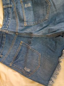 Rugged Denim Shorts