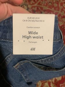 H&amp;M New Wide Leg Jeans