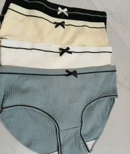 Pack of any 4 Cute Bow Panties