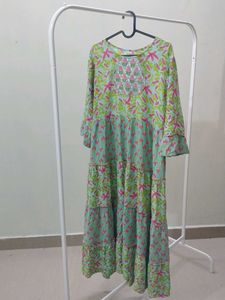 Floral Tiered Maxi Dress