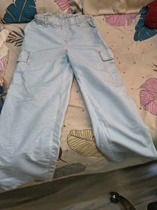 Light Blue Cargo Pants