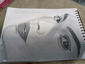 Black &amp; White Customized Portrait Order