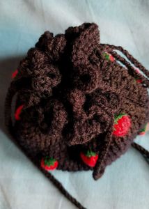 Strawberry Crochet Bag