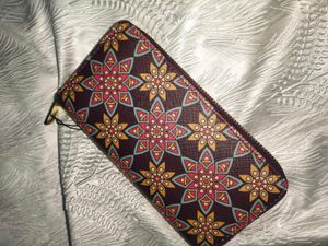 Floral Patterned Wallet