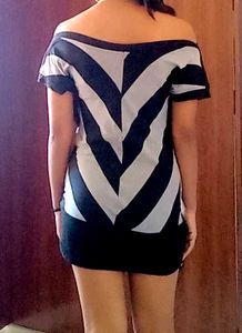 Off-Shoulder Mini Dress