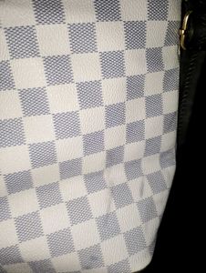 Checkered Tote Bag