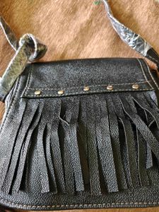 Crossbody Bag with Fringe