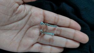 Dangling Earrings hoops