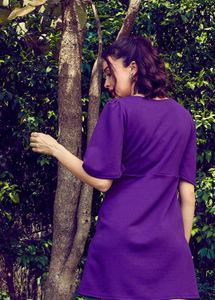 Purple mini Dress