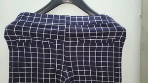 Formal Checkered Business Trouser