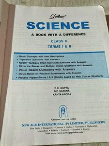 Golden Science - Class X