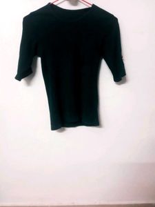 Green 3/4 Sleeve Top