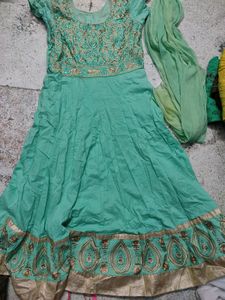 Cotton Festival Kurti Set