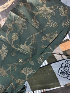 Green Printed Kurta