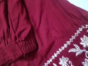 Embroidery Kurthi Set